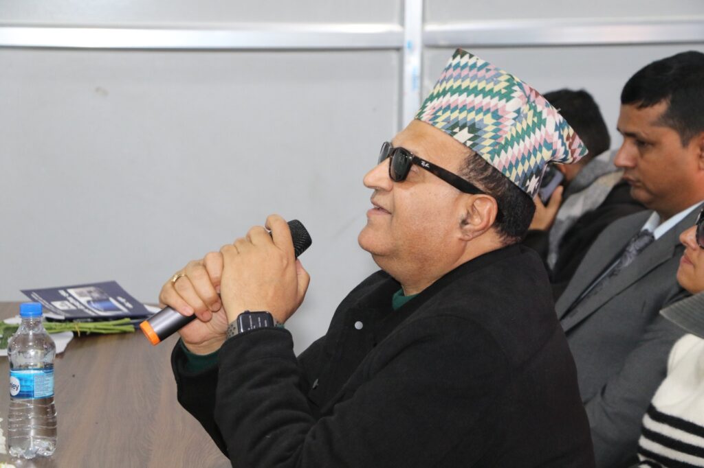 अधिकारमुखी अपाङ्गता आन्दोलनमा महत्वपूर्ण भूमिका निर्वाह  गर्नुभएको आदरणीय व्यक्तित्व डा. बिरेन्द्रराज पोखरेल ज्यु द्वारा प्रस्तुतीकरण 